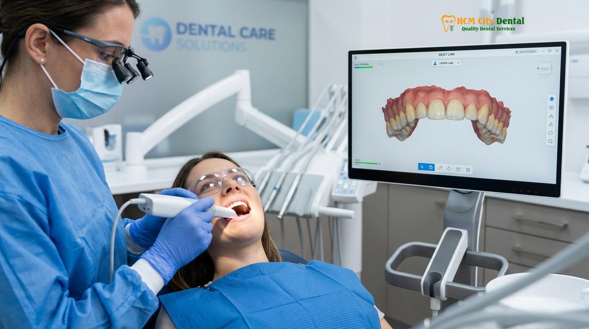 Digital intraoral scanning eliminates the need for messy traditional impressions.