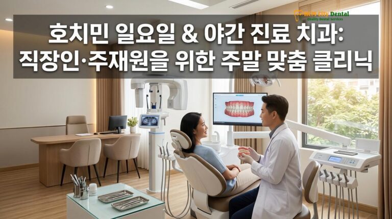 호치민 일요일 & 야간 진료 치과: 직장인·주재원을 위한 주말 맞춤 클리닉 — 닥터 끄엉 원장 | HCMC Dental