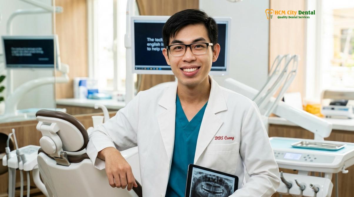 Dr. Nguyen Van Cuong DDS at HCMC Dental Clinic