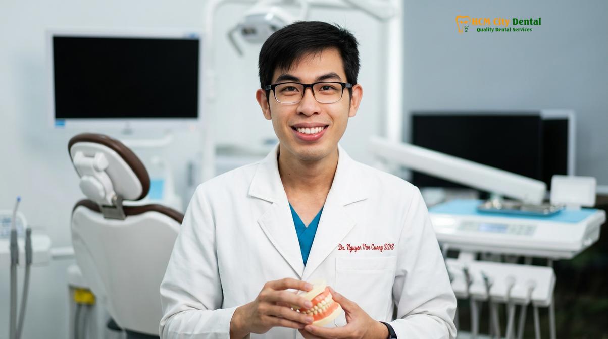 Dr. Nguyen Van Cuong DDS at HCMC Dental Clinic