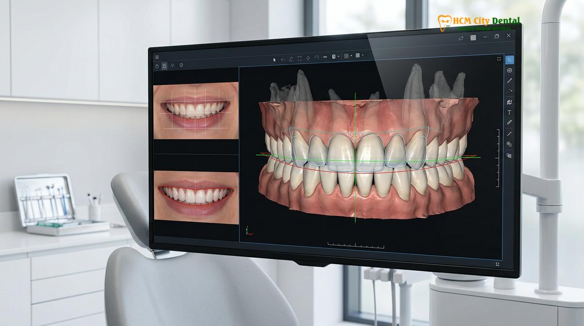3D CBCT 및 구강 스캐너를 활용한 정밀 진단 시스템 화면